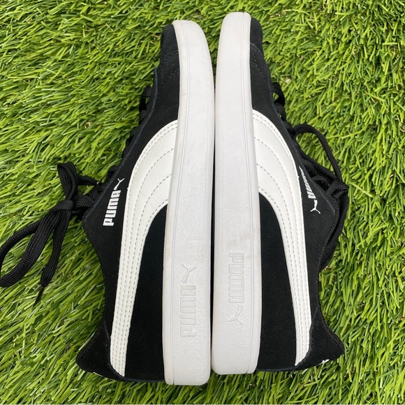 PUMA Smash V2 SD Jr - black suede - 4 - Picture 6 of 11